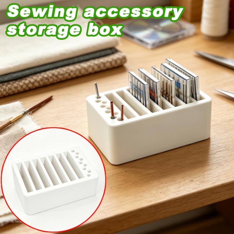 Sewing Tas - Caja de almacenamiento multifuncional para agujas