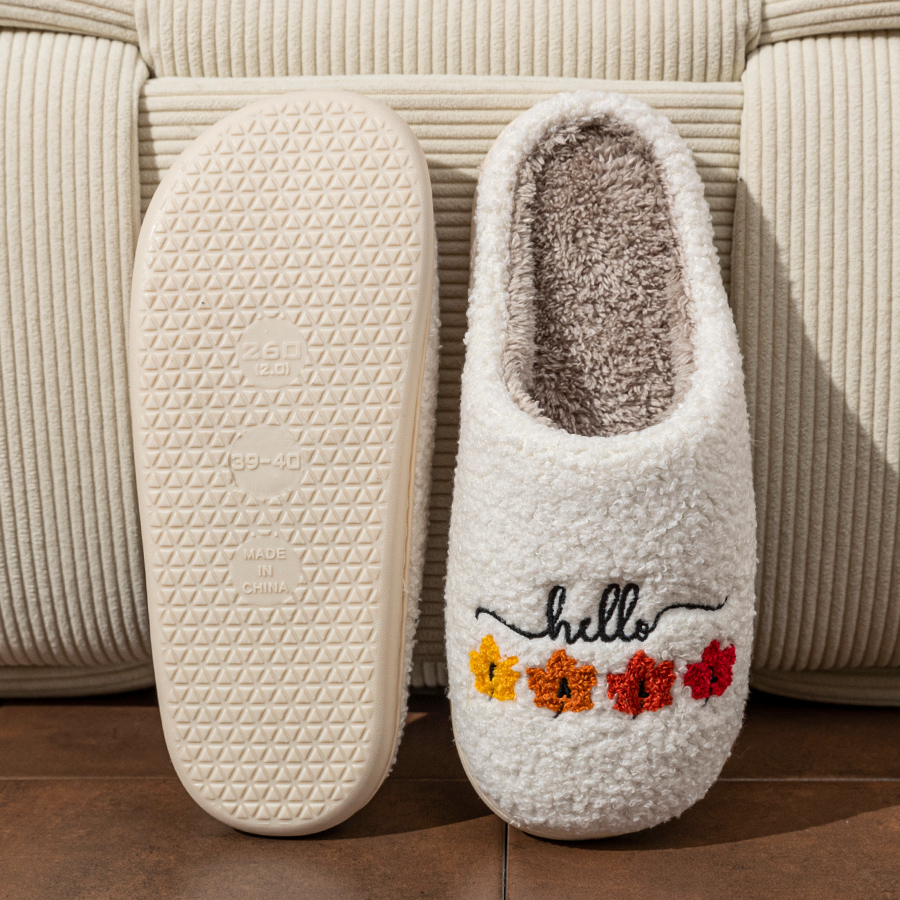 Sewing Cotton - Zapatillas de invierno para mujer, zapatos