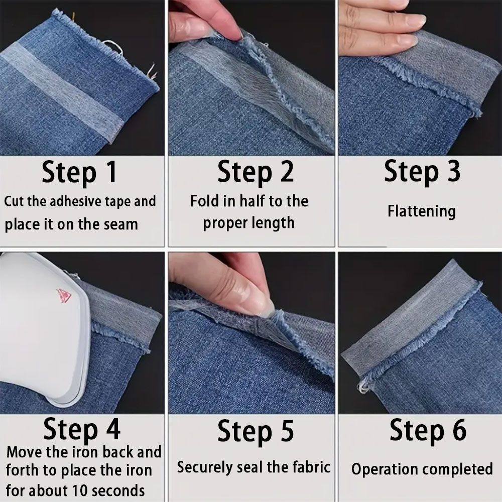 Cinta autoadhesiva para doblar - Interfacing Iron On reseña y precio