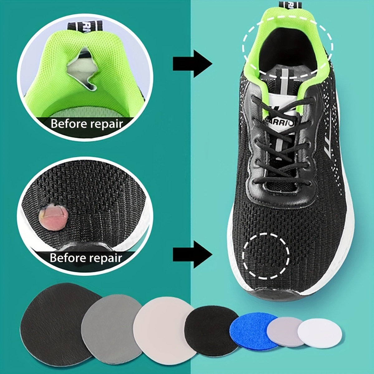 6 Parches Autoadhesivos para Z - Sewing Repair reseña y precio