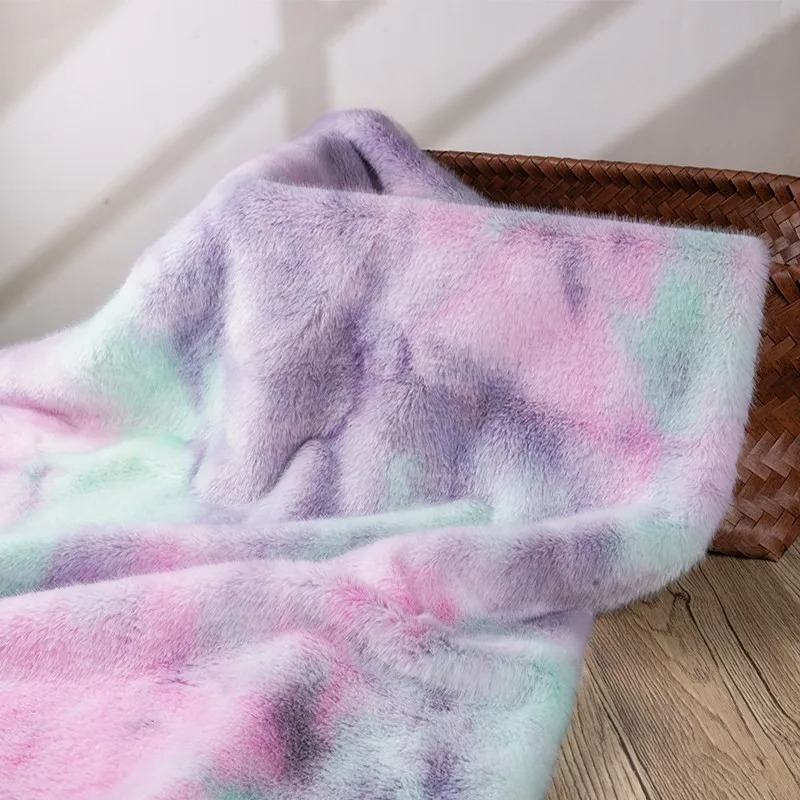 Tela de piel de visón con tint - Sewing Tie Dye reseña y precio