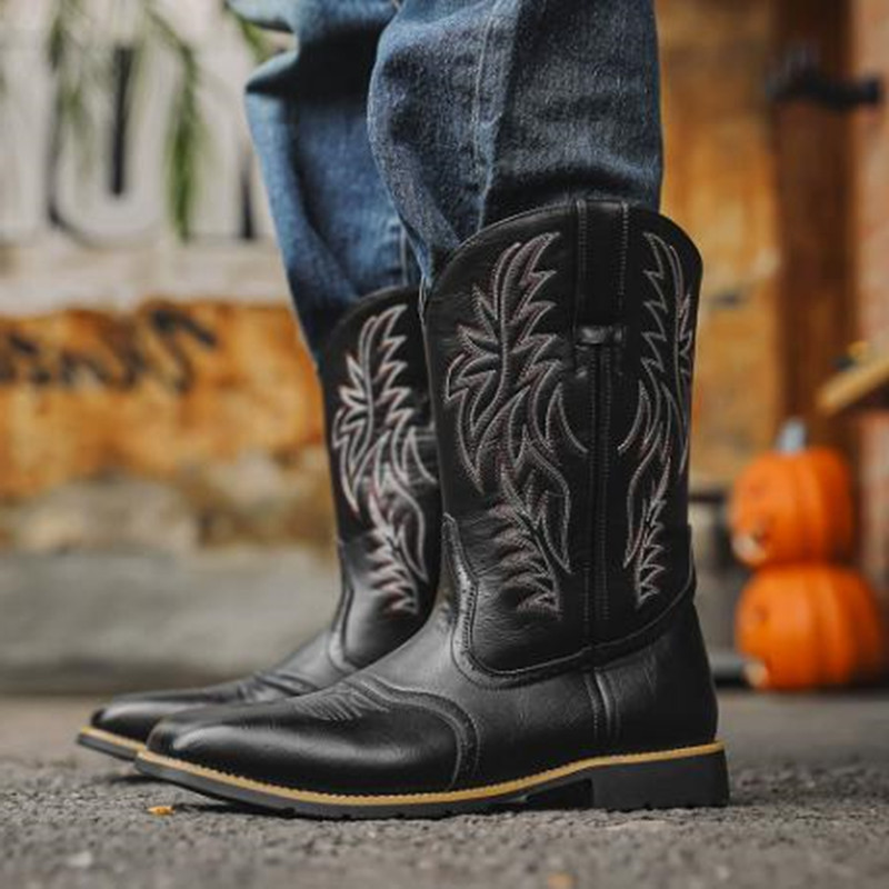 Nuevas Botas Altas para Hombre - Sewing Embroidery Fabric reseña y precio