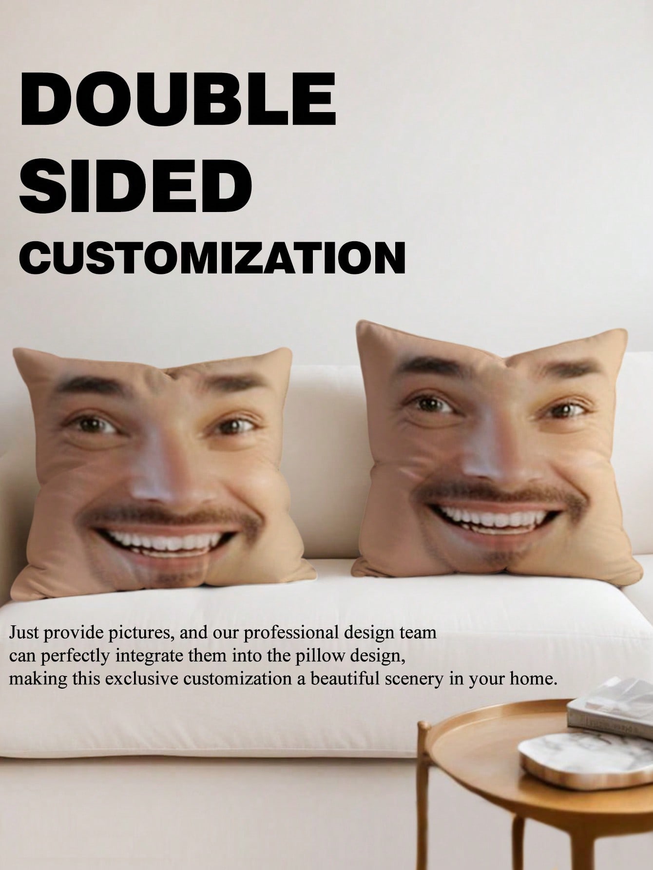 1 Almohada Cuadrada Personaliz - Sewing Custom reseña y precio