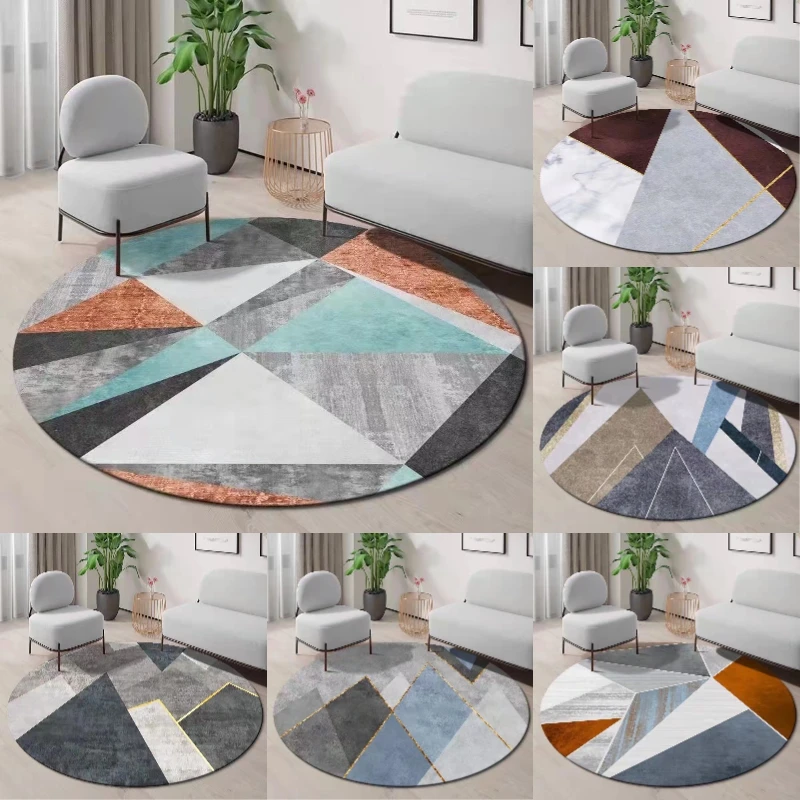 ~O~ Alfombra redonda geométric - Century Textile & Sewing Supply Hours reseña y precio