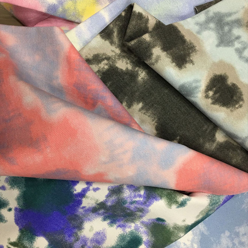 Tela vaquera lavada teñida anu - Sewing Tie Dye reseña y precio