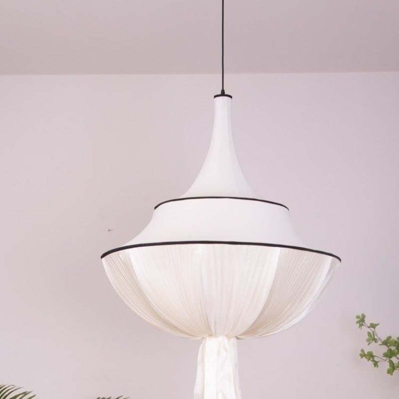 Lámpara Colgante LED de Tela c - Century Textile & Sewing Supply Hours reseña y precio