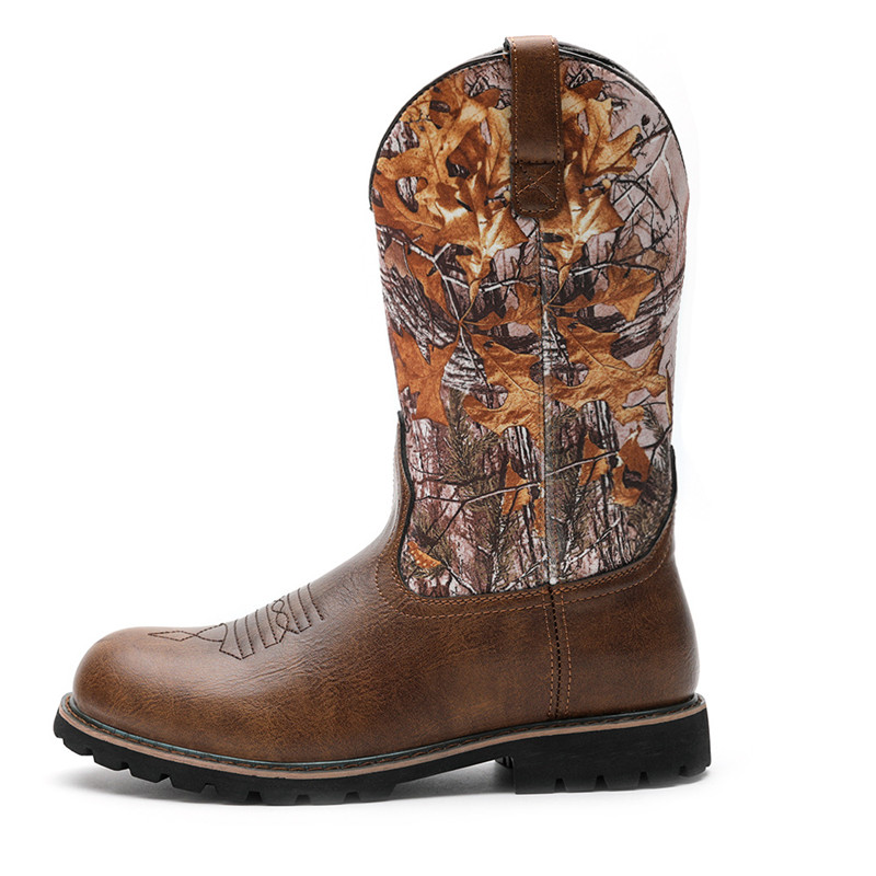Botas para hombre, botines de  - Sewing Embroidery Fabric reseña y precio