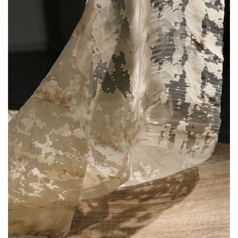 Tela ligera de malla hueca con - Sewing Tie Dye reseña y precio