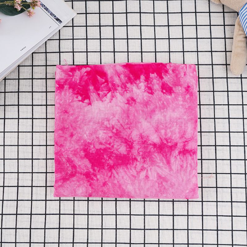 Tela tejida de popelina de vis - Sewing Tie Dye reseña y precio